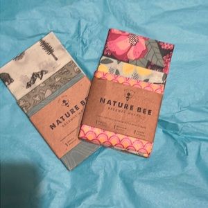 Beeswax Wrap Variety Set 2 Pack Bundle | Nature Bee brand new